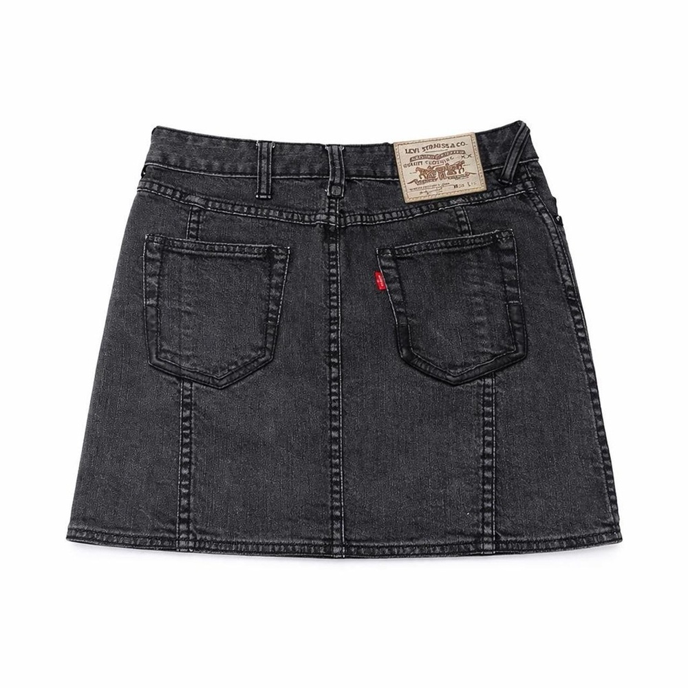 Levi’s Women's Charcoal Mini Skirt
